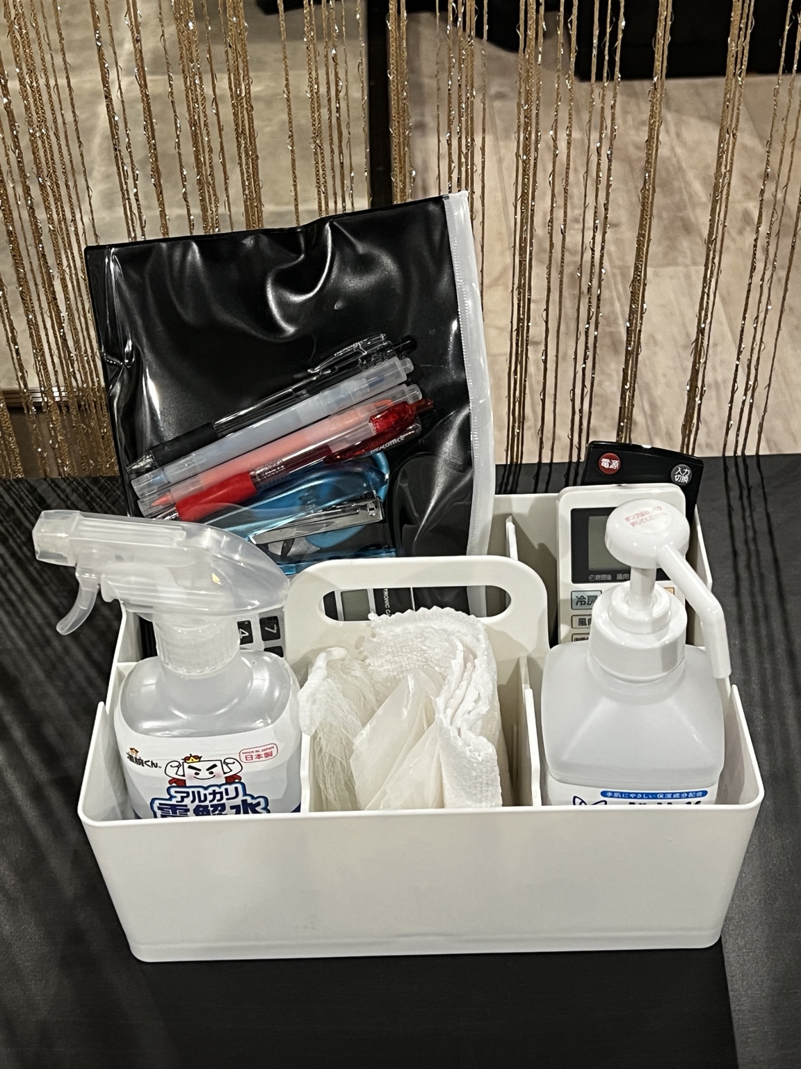 Bloom Spaceの備品ボックス